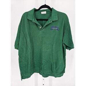 Vintage 1990s Rensselaer Polytechnic Mens Sz XL Short Sleeve T Shirt Green